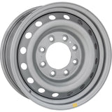 17x7.5 Factory Replacement New Steel Wheel for 212-2021 Nissan NV 1500 with 16 Spoke Painted Silver