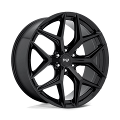 20X9 GLOSS BLACK 30MM Niche 1PC Wheel