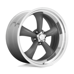 18X7 MAG GRAY MACHINED LIP 06MM American Racing Vintage Wheel