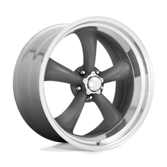 18X7 MAG GRAY MACHINED LIP 06MM American Racing Vintage Wheel