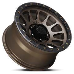 Lock Offroad Yosemite 17x9 6x135 0et 87.1 Matte Desert Bronze w/ Matte Black Ring Wheel