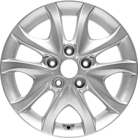 16x6 Factory Replacement New Alloy Wheel For Hyundai Elantra 2009-2010