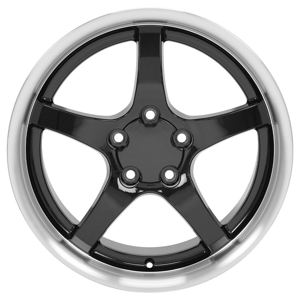 18" Replica Wheel CV05 Fits Chevrolet Corvette - C5- Design Two-Image-1