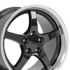 18" Replica Wheel CV05 Fits Chevrolet Corvette - C5- Design Two-Image-3