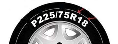 2005-2007 18x7.5 Mercury Montego Aluminum Wheel / Rim Image 09