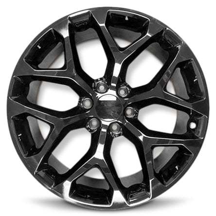 2015-2020 22 x 9 Cheverlote Tahoe Aluminium Wheel / Rim Image 01