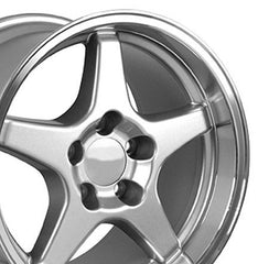 17" Replica Wheel CV01 Fits Chevrolet Corvette - ZR1- Design Eight-Image-3